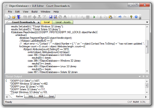 TScript Editor